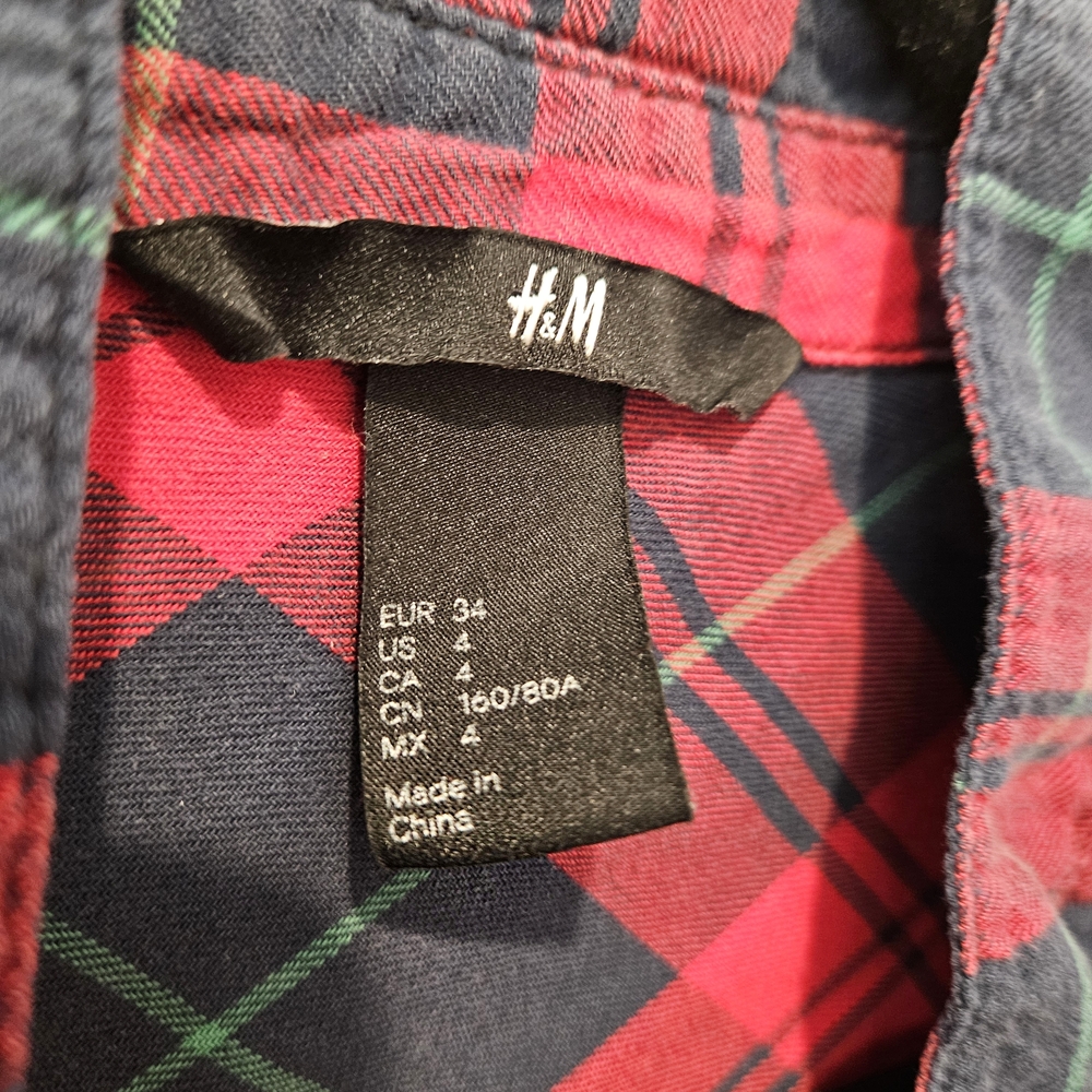 H&M | Rhinestone Flannel - Picture 9 of 9